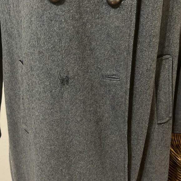 Vintage Mossimo Grey Wool Blend Jacket/ XXL / Pockets / Button Closure - Picture 5 of 9